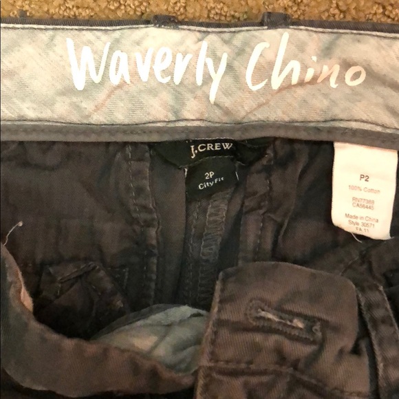 J. Crew Waverly Chino - Picture 2 of 3
